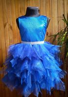 платье синее нарядное яркое для девочки... Объявления Bazarok.ua