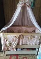 Дитяче ліжко з комплектом... Оголошення Bazarok.ua