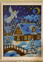 Картина бисером «Рождественская ночь»... Объявления Bazarok.ua