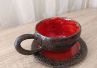 Чашка для чая с блюдцем ручной работы, 300 мл... оголошення Bazarok.ua