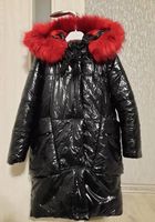 Теплая зимняя куртка в идеальном состоянии.Рост 128-134... Оголошення Bazarok.ua