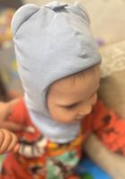Зимняя шапка-шлем с ушками (голубая) Babydream. Новая, прогадали с... оголошення Bazarok.ua