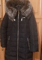 Продам жіноче зимове пальто ,чорне з чорнобуркою... оголошення Bazarok.ua