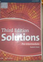 Solutions pre-intermediate 3d edition... оголошення Bazarok.ua