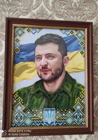 Портрет президента України Володимира Зеленського... оголошення Bazarok.ua