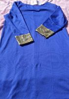 Гарна синя сукня з рукавами 3/4... Объявления Bazarok.ua