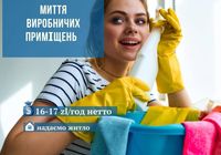 Прибирання цеху для сім пар, жінок і чоловіків... Объявления Bazarok.ua