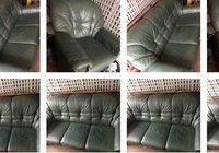Продам шкіряний диван та крісло... Оголошення Bazarok.ua