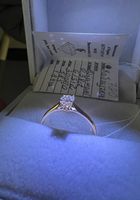 Каблучка з діамантом в стилі Cartier... Оголошення Bazarok.ua