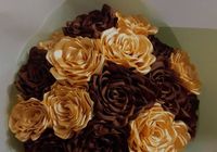 Троянди із стрічки на замовлення... Оголошення Bazarok.ua