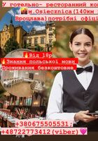 Офіціант у відпочинковий комплекс... Оголошення Bazarok.ua