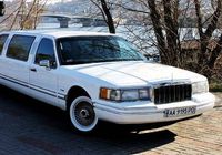 052 Лимузин Lincoln Town Car на прокат в Киеве... Объявления Bazarok.ua