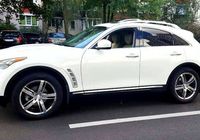 236 Внедорожник Infiniti FX35 белая в аренду... Оголошення Bazarok.ua