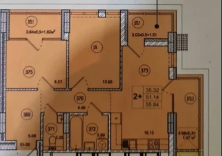 Квартира 2-кімн. продаж Житомир, Центр &ndash; 66 м&sup2;... Оголошення Bazarok.ua