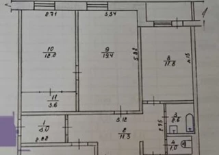 Квартира 5-кімн. продаж Житомир, Крошня &ndash; 99 м&sup2;... Оголошення Bazarok.ua