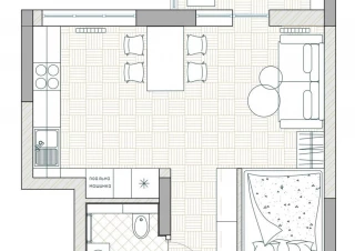 Квартира 1-кімн. продаж Киев, Голосеевский &ndash; 34 м&sup2;... Объявления Bazarok.ua