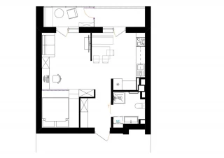 Квартира 1-кімн. продаж Киев, Голосеевский &ndash; 18.1 м&sup2;... Оголошення Bazarok.ua