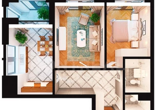 Квартира 2-кімн. продаж Киев, Голосеевский &ndash; 30 м&sup2;... Объявления Bazarok.ua