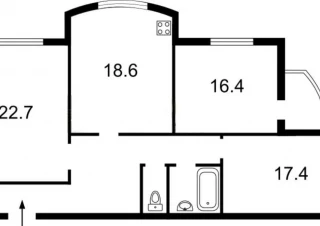 Квартира 3-кімн. продаж Киев, Голосеевский &ndash; 105 м&sup2;... Объявления Bazarok.ua