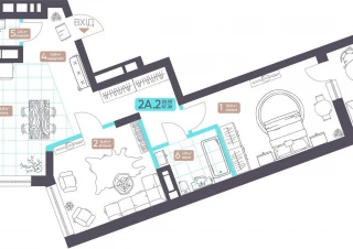 Квартира 2-кімн. продаж Киев, Голосеевский &ndash; 70 м&sup2;... Объявления Bazarok.ua