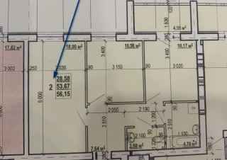 Квартира 2-кімн. продаж Харьков, Салтовский (Московский) &ndash; 56 м&sup2;... Оголошення Bazarok.ua