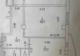 Квартира 1-кімн. продаж Харьков, Основянский &ndash; 18 м&sup2;... Оголошення Bazarok.ua