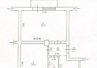 Квартира 2-кімн. продаж Харьков, Киевский &ndash; 55 м&sup2;... Оголошення Bazarok.ua