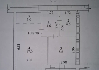 Квартира 1-кімн. продаж Харьков, Индустриальный &ndash; 34 м&sup2;... Оголошення Bazarok.ua