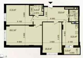 Квартира 3-кімн. продаж Харьков, Немышлянский &ndash; 105 м&sup2;... Оголошення Bazarok.ua