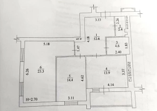 Квартира 2-кімн. продаж Харьков, Индустриальный &ndash; 38 м&sup2;... Оголошення Bazarok.ua