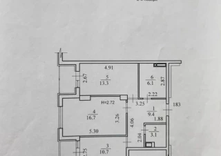 Квартира 2-кімн. продаж Харьков, Салтовский (Московский) &ndash; 64 м&sup2;... Оголошення Bazarok.ua