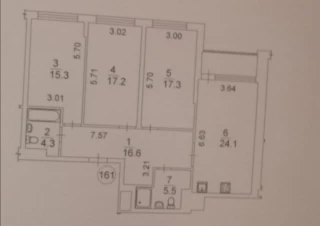 Квартира 3-кімн. продаж Киев, Подольский &ndash; 50 м&sup2;... Оголошення Bazarok.ua