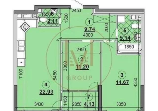 Квартира 2-кімн. продаж Киев, Дарницкий &ndash; 71 м&sup2;... Оголошення Bazarok.ua