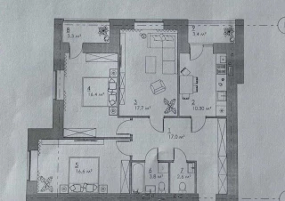 Квартира 3-кімн. продаж Харьков, Холодногорский &ndash; 90 м&sup2;... Оголошення Bazarok.ua