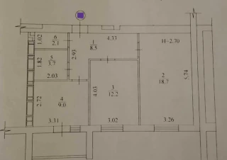 Квартира 2-кімн. продаж Харьков, Киевский &ndash; 56 м&sup2;... Оголошення Bazarok.ua