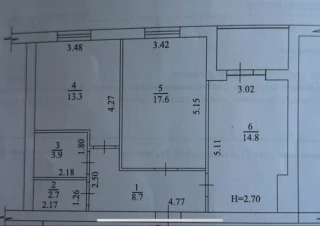 Квартира 2-кімн. продаж Харьков, Холодногорский &ndash; 63 м&sup2;... Оголошення Bazarok.ua