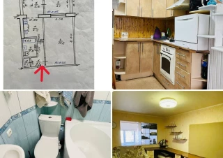 Квартира 1-кімн. продаж Харьков, Салтовский (Московский) &ndash; 42 м&sup2;... Оголошення Bazarok.ua