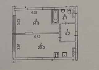 Квартира 1-кімн. продаж Киев, Подольский &ndash; 44 м&sup2;... Оголошення Bazarok.ua