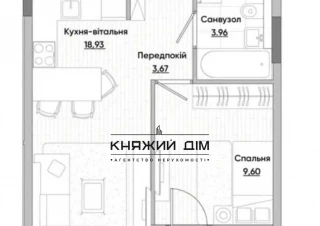 Квартира 1-кімн. продаж Киев, Святошинський р-н &ndash; 40 м&sup2;... Объявления Bazarok.ua